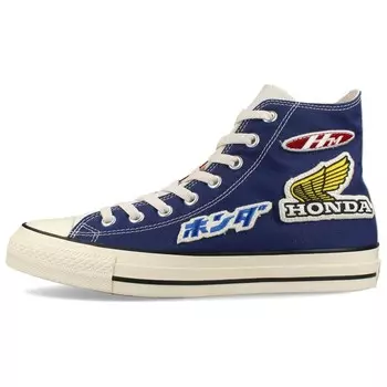 All Star Canvas Shoes Unisex High-top Vivd Red/Bliss Blue/Footwear White Converse