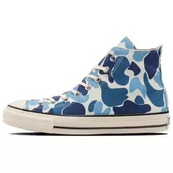 All Star Canvas Shoes Unisex High-top Blue Converse