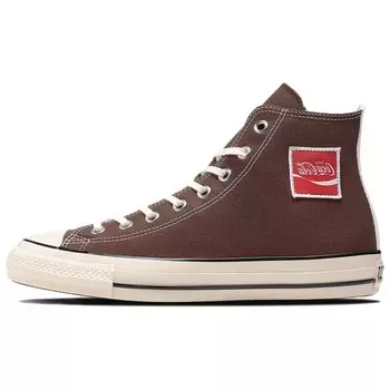 All Star Canvas Shoes Unisex High-top Коричневый/белый/красный Converse