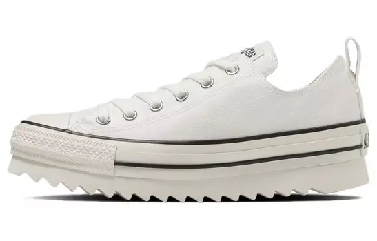 All Star Canvas Shoes Unisex Low Top White/Black Converse