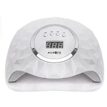 Alle Lux, Y13, 248 Вт, двойная УФ/светодиодная лампа для ногтей для гибридных лаков и гелей, белая Allepaznokcie