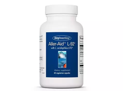 Allergy Research Group, Aller-Aid L-92, 60 вегетарианских капсул ARG