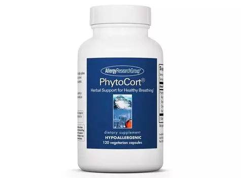 Allergy Research Group, PhytoCort, 120 вегетарианских капсул ARG