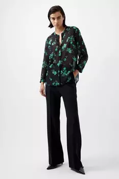 Аллесандра рубашка French Connection, черный