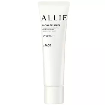 Allie Гель для лица Chrono Beauty UV EX SPF50+PA++++ 60 г, White