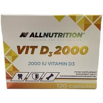 Allnutrition D3 2000 120 капсул