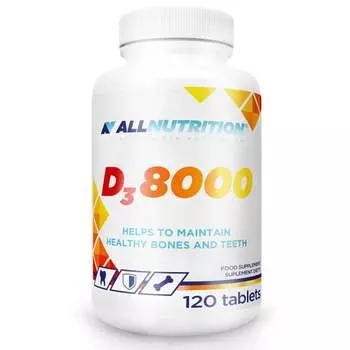 Allnutrition, Д3 8000, 120 таб.