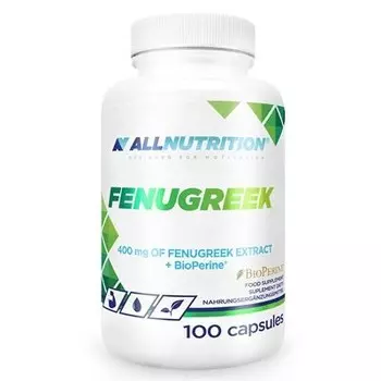 Allnutrition, Пажитник, Добавка , 100 капсул