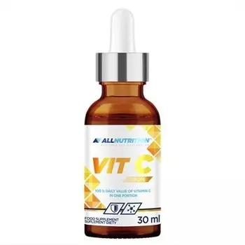 Allnutrition, Витамин С в каплях, Добавка , 30 мл
