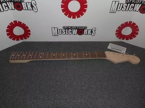 Allparts Fender Лицензированный массивный гриф Strat, клен, 21 лад, накладка на гриф из палисандра - #SRO-FAT