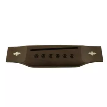 Allparts Rosewood Бридж для акустической гитары Allparts Guitar Bridge
