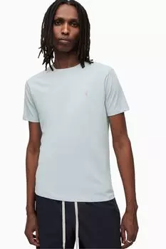 AllSaints Brace синяя контрастная футболка All Saints, синий