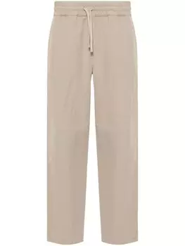 AllSaints брюки Hanbury прямого кроя, нейтральный цвет