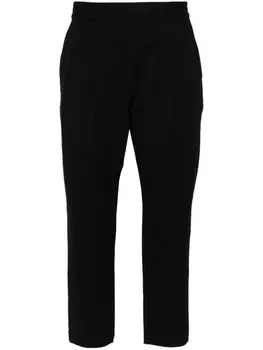 AllSaints брюки со складками, черный