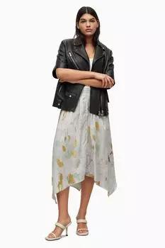 AllSaints Greta Paola белая юбка All Saints, белый