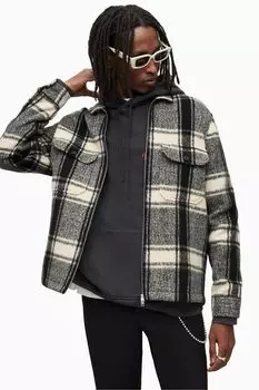 AllSaints Honshu черная куртка All Saints, черный