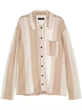 AllSaints кардиган Truck в полоску, нейтральный цвет