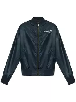 AllSaints куртка-бомбер Underground, синий