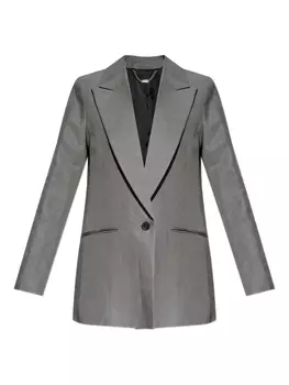AllSaints пиджак строгого кроя, серый