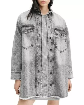 ALLSAINTS Платье Лилия, серый