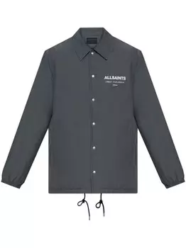 AllSaints подземная рубашка-куртка, серый