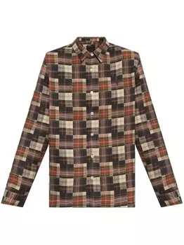 AllSaints рубашка Джуда, коричневый