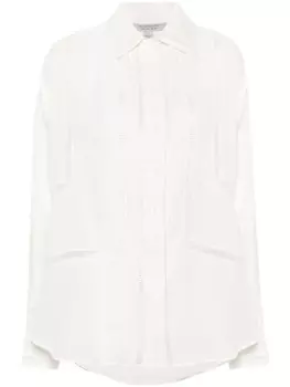 AllSaints рубашка Jade с кружевом, белый
