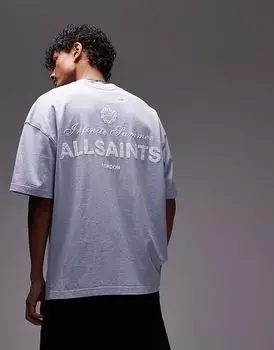 AllSaints - Soleil - Синяя футболка