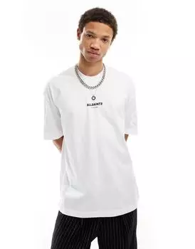 AllSaints – Subverse – Белая футболка оверсайз