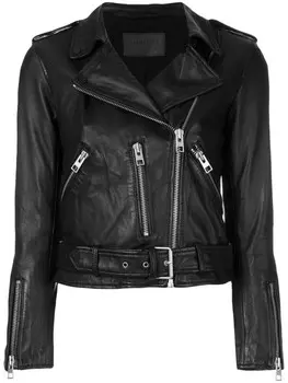 AllSaints укороченная куртка, черный