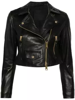 AllSaints укороченная куртка Elora, черный