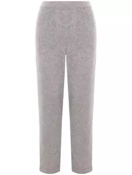 Allude брюки прямого кроя, серый