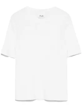 Allude футболка с круглым вырезом, белый