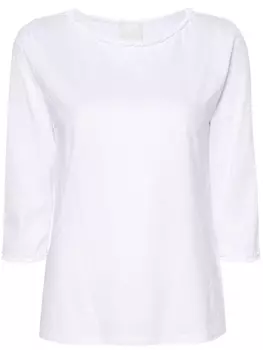 Allude футболка с оборками, белый