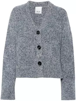 Allude кардиган с V-образным вырезом, синий