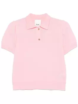 Allude кашемировая рубашка поло, розовый