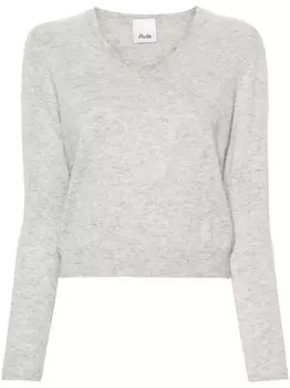 Allude кашемировый джемпер, серый
