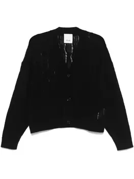 Allude кашемировый кардиган, черный