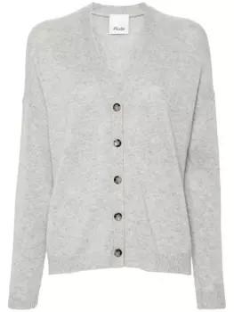 Allude кашемировый кардиган, серый