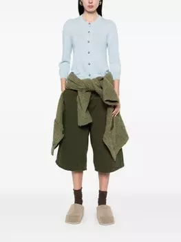 Allude кашемировый кардиган, синий