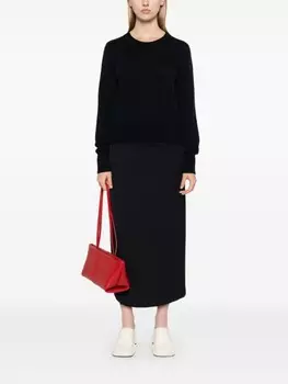 Allude кашемировый свитер, синий