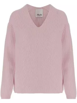 Allude кашемировый свитер в рубчик