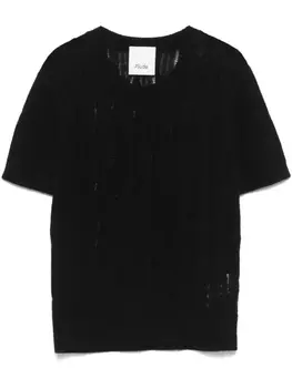 Allude кашемировый топ, черный