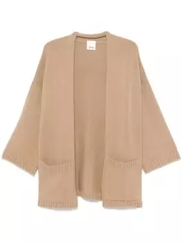 Allude открытый кардиган, коричневый