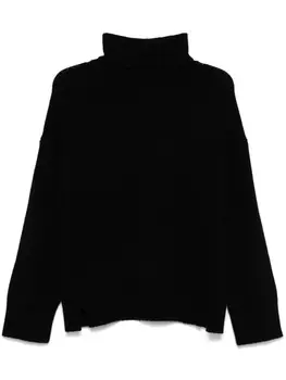 Allude свитер с высоким воротником, черный