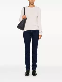 Allude свитер в рубчик, розовый