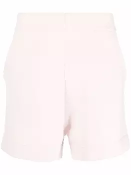 Allude трикотажные шорты с завышенной талией, нейтральный цвет