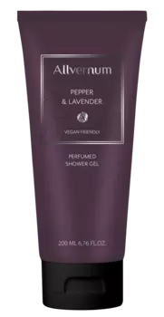 Allvernum парфюмированный гель для душа для мужчин, 200 мл