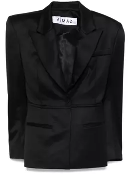 Almaz однобортный пиджак, черный