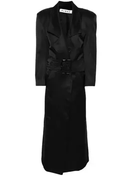 Almaz тренч с поясом, черный